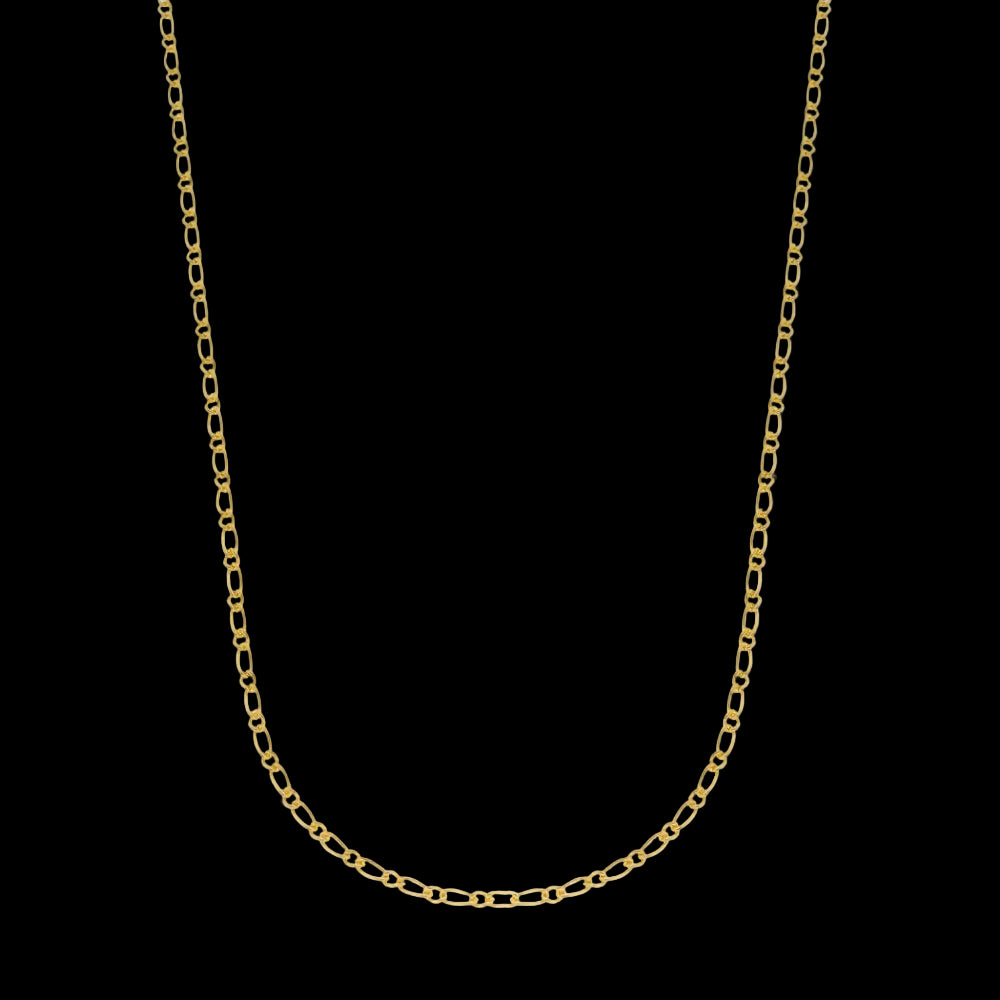 Corrente Dourada Masculina Elo 1 por 1