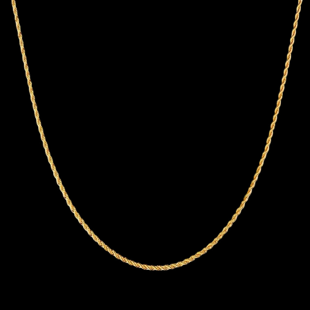 Colar Baiano Dourado